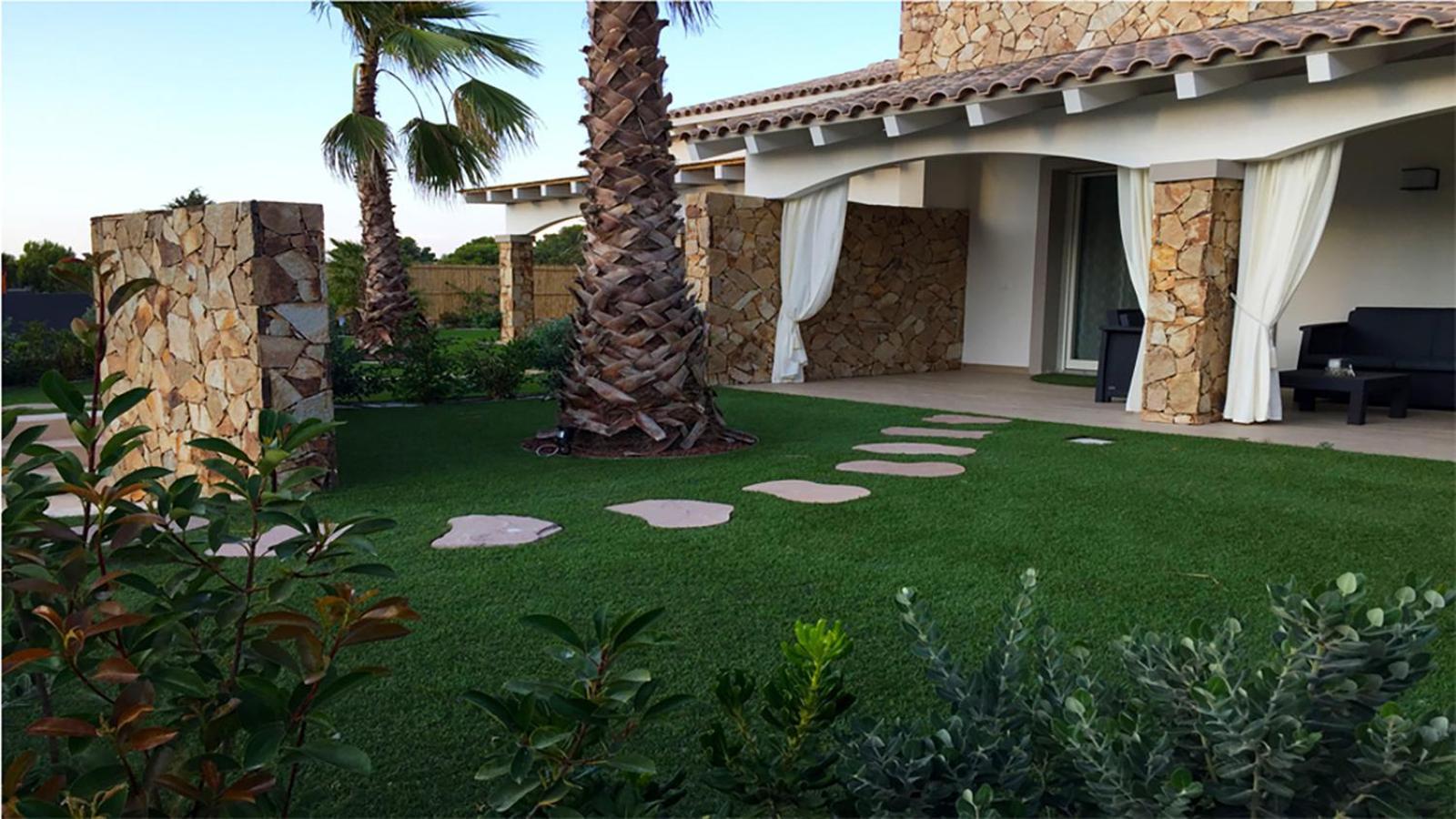 Residence Elegance Ville Ed Appartamenti A Porto Pino Eksteriør billede