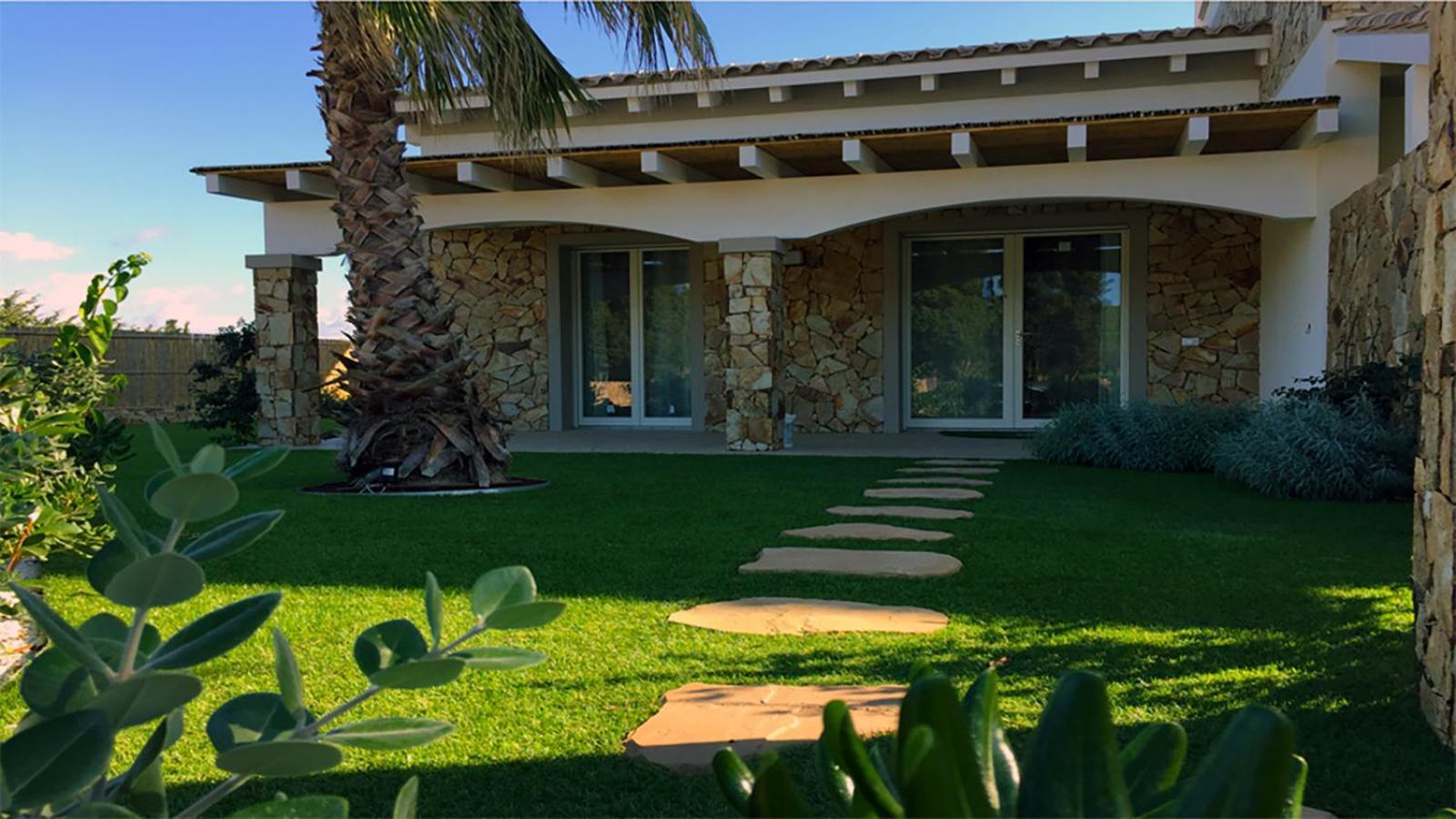 Residence Elegance Ville Ed Appartamenti A Porto Pino Eksteriør billede